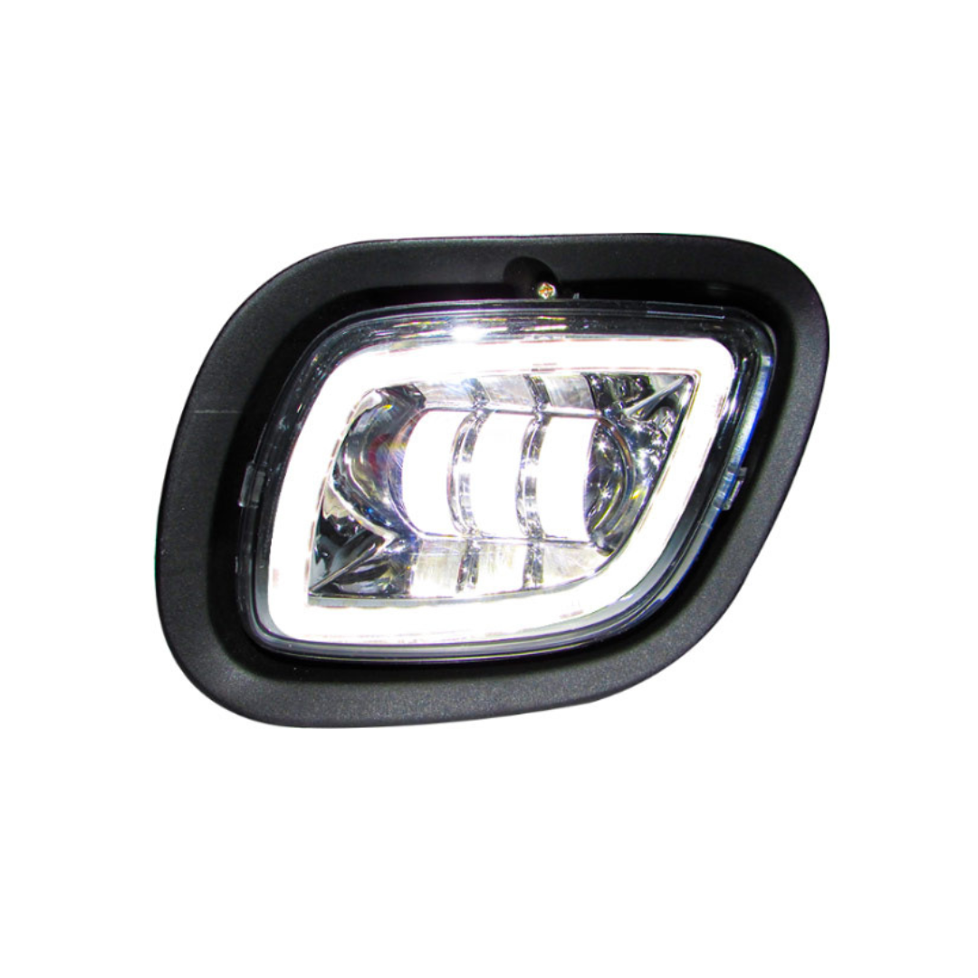 Faro de defensa neblinero para Freightliner Cascadia 125 Luz led ojo de Ángel BCO IZQ