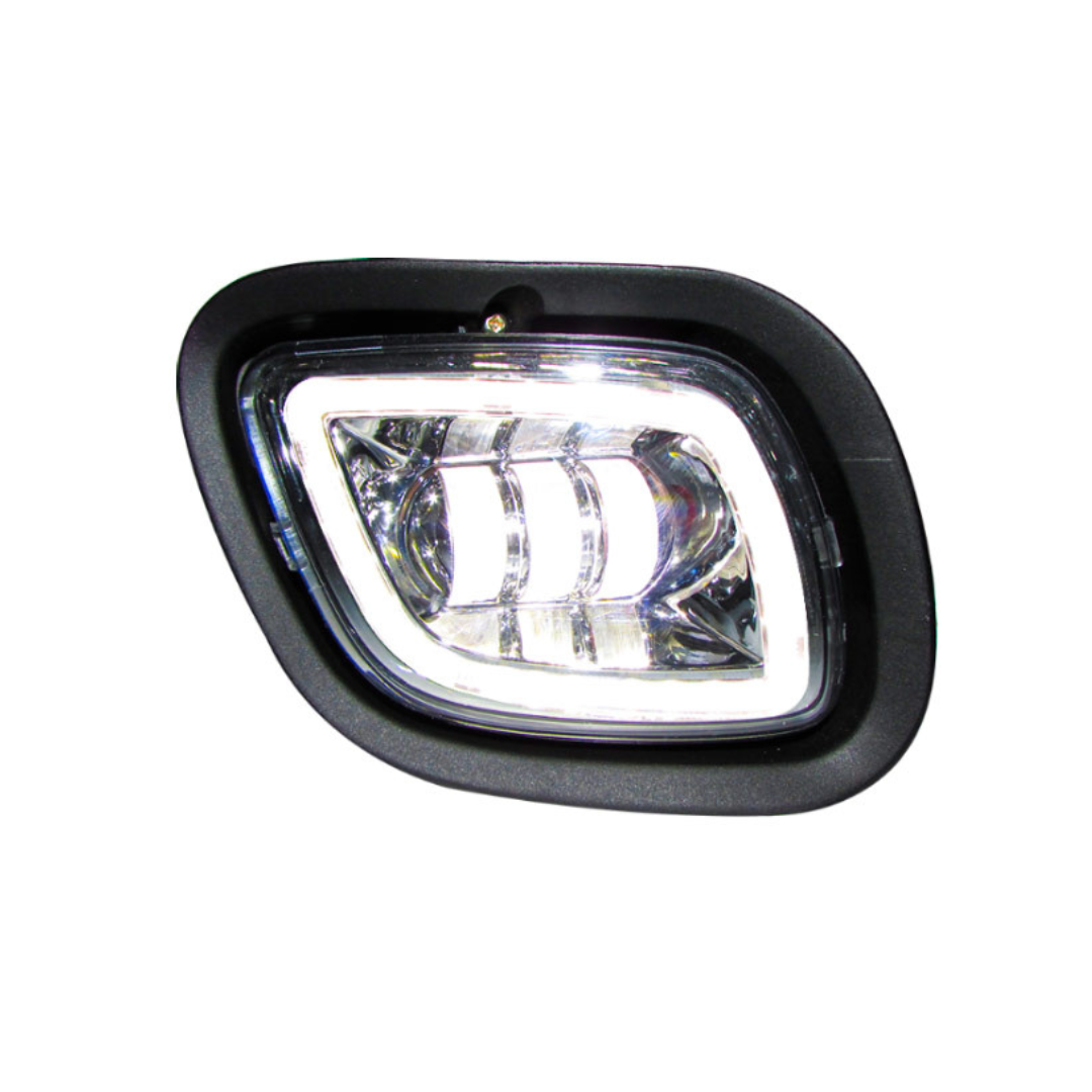 Faro de defensa neblinero para Freightliner Cascadia 125 Luz led ojo de Ángel BCO DER