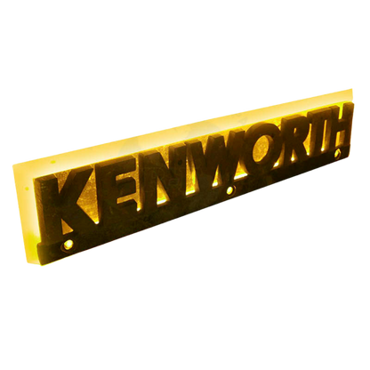 Base de letrero para Kenworth 24 LEDS AMBAR