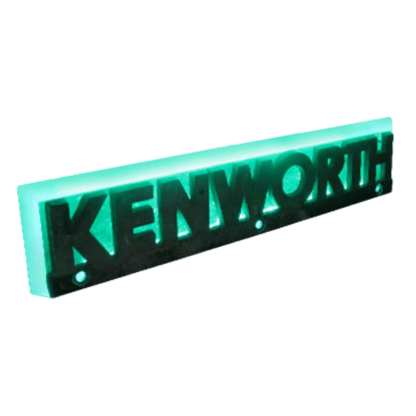 Base de letrero para Kenworth 24 LEDS VERDE