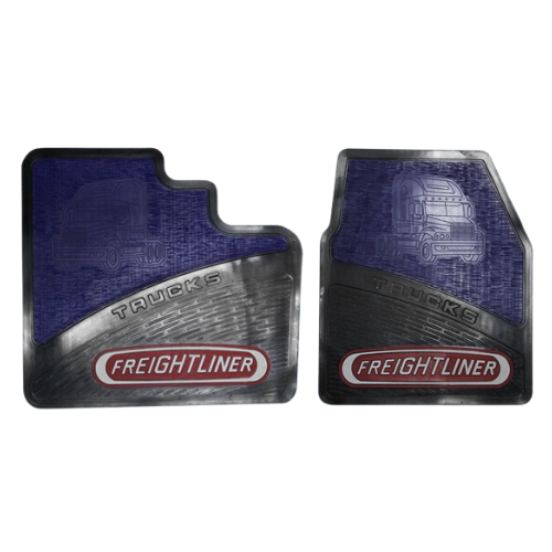 TAPETE PARA CAMION FREIGHTLINER T/ALF PILOTO Y COPILOTO AZUL