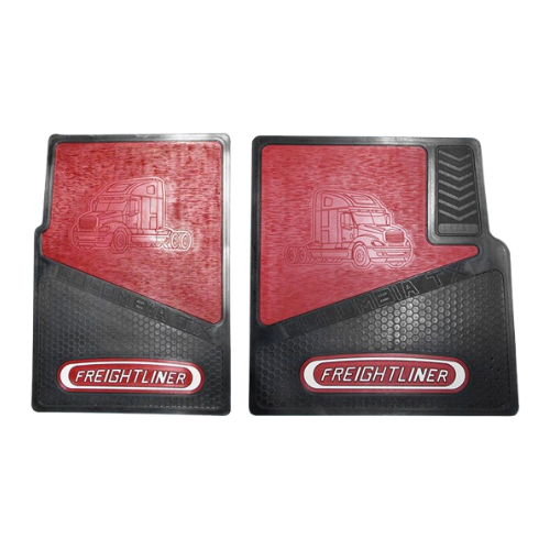 TAPETE PARA FREIGHTLINER COLUMBIA T/ALF PILOTO Y COPILOTO ROJO