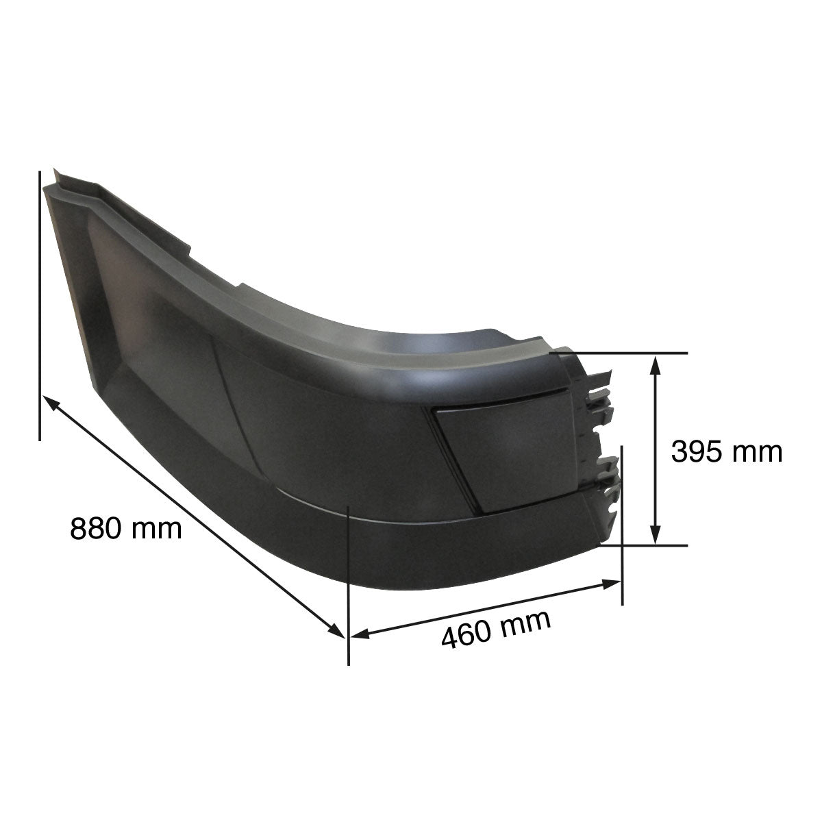 DEFENSA DERECHA PARA VOLVO VNL 3RA GEN 2004 Y POST NEG