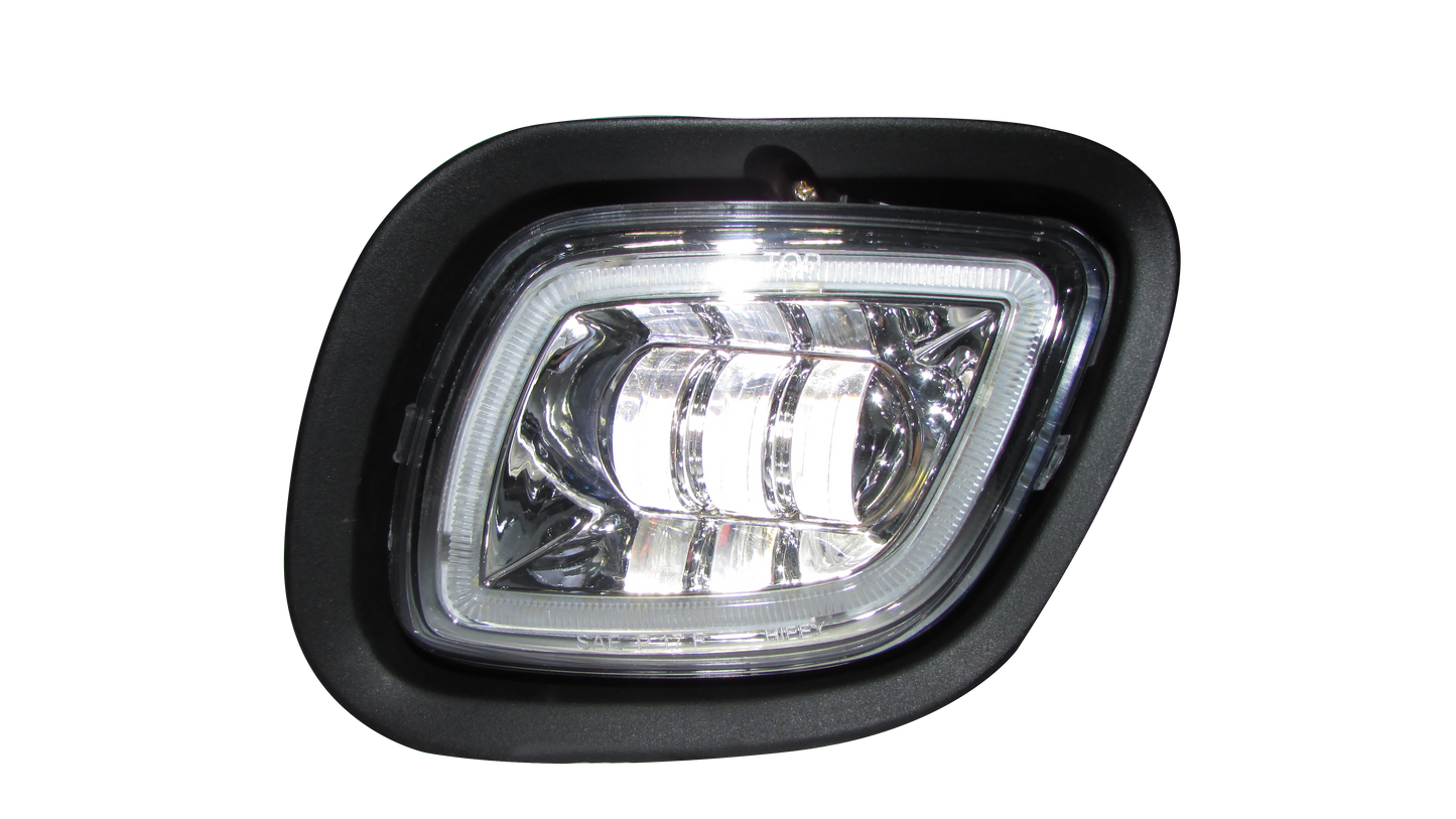 Faro de defensa neblinero para Freightliner Cascadia 125 Luz led ojo de Ángel BCO IZQ