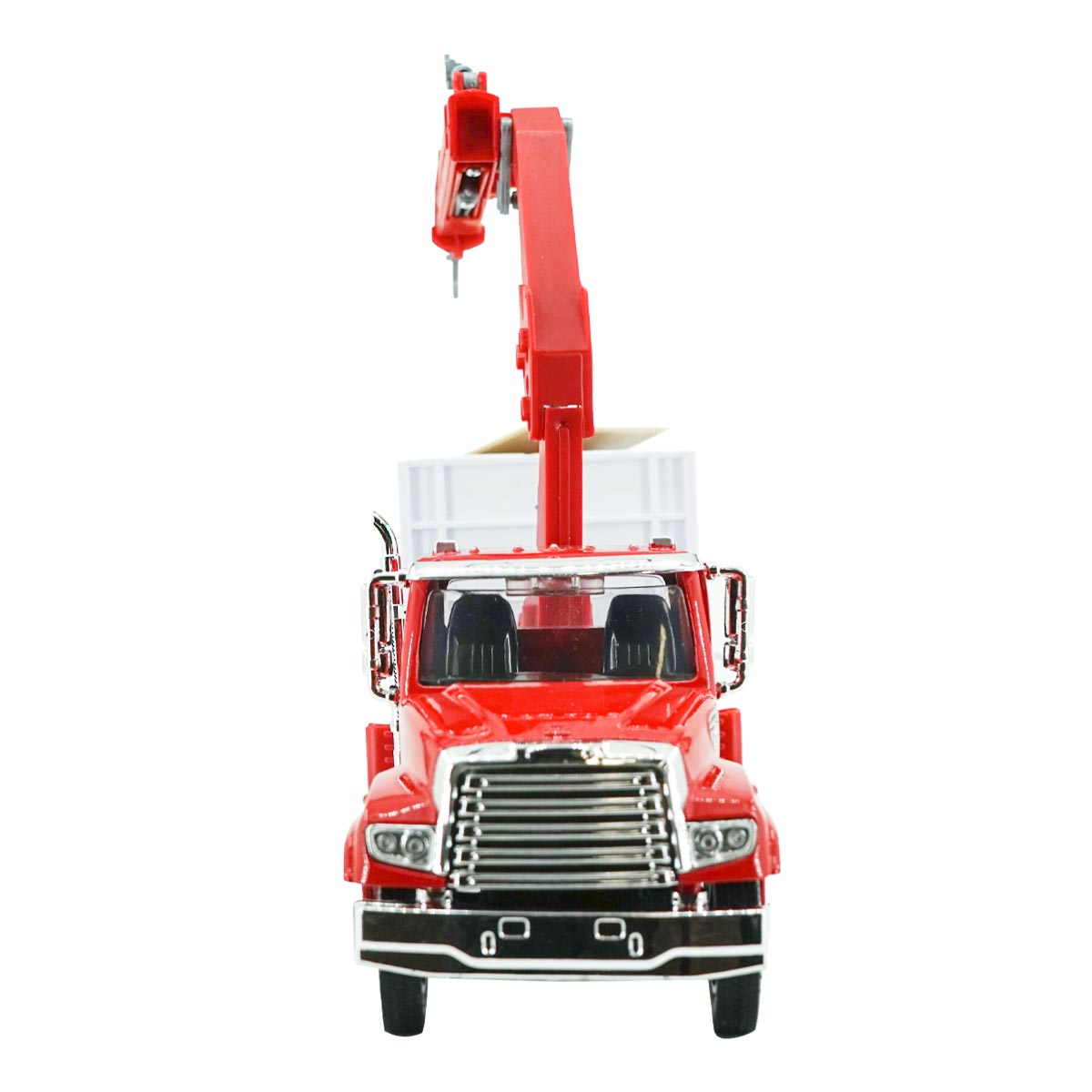 TRACTOCAMION FREIGHTLINER 114SD PLATAFORMA PLANA C/GRÚA ESCALA 1:32