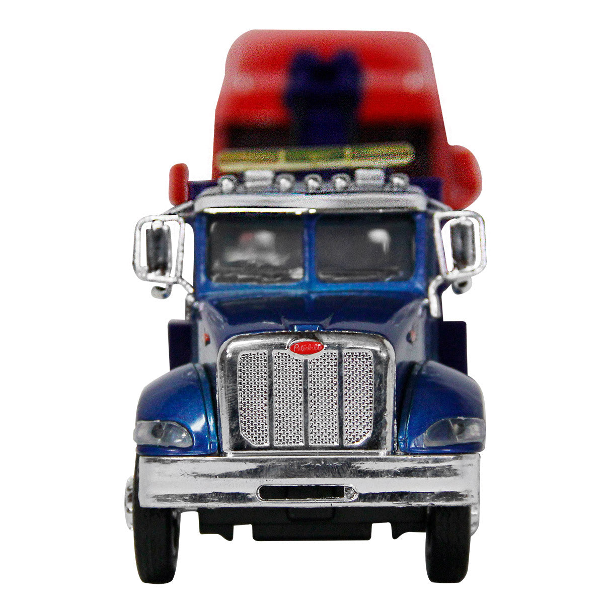 TRACTOCAMION PETERBILT 335 GRUA REMOLQUE C/ TRACTOCAMION PETER 387 ESCALA 1:43