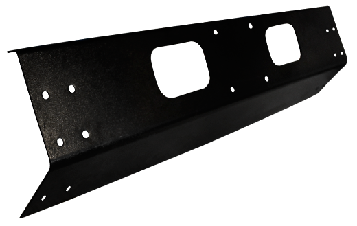 CENTRO DE DEFENSA PARA KENWORTH T-300 1994-2009 GRIS