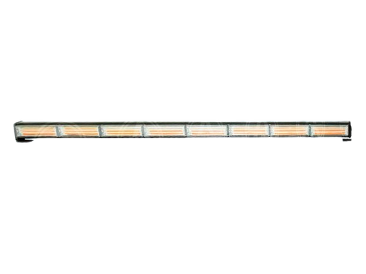 Barra de 8 LEDS SENCILLA 80W 12-24V 45" Ambar