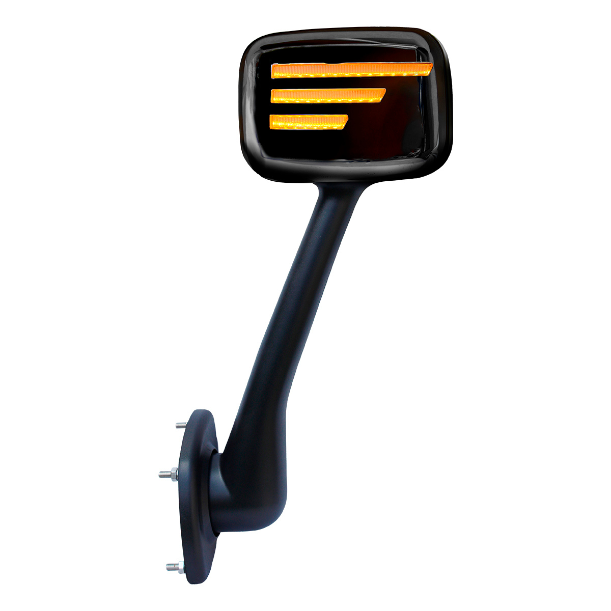 ESPEJO DE COFRE NEGRO PARA CASCADIA 2007-2018 C/LED AMBAR IZQ
