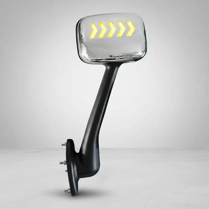 ESPEJO DE COFRE PARAFRIEGHTLINER CASCADIA 125 CROMADO CON LED IZQ