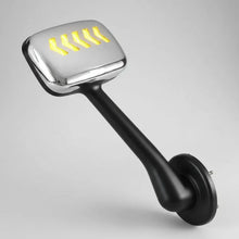 ESPEJO DE COFRE PARA FREIGHTLINER CASCADIA 125 CROMADO CON LED DER