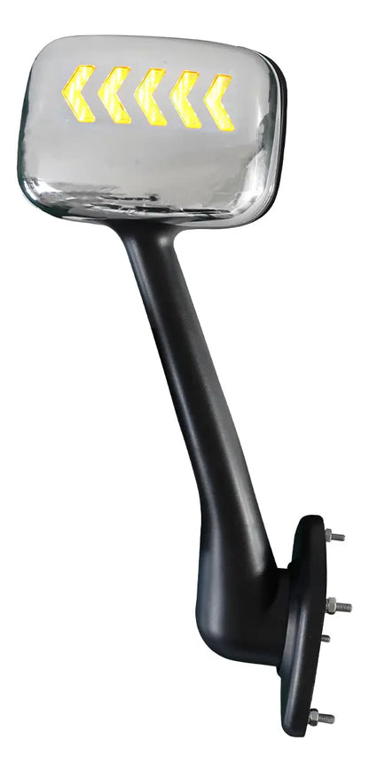 ESPEJO DE COFRE PARA FREIGHTLINER CASCADIA 125 CROMADO CON LED DER