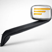 ESPEJO DE COFRE CON LED PARA FREIGTHLINER CASCADIA 126 CROMO IZQ