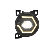 FARO NEBLINERO PARA KENWORTH T-660 LUZ LED C/OJO DE ANGEL IZQ