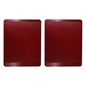 LODERAS LISAS GUARDAFANGO 24 X 30 ROJO