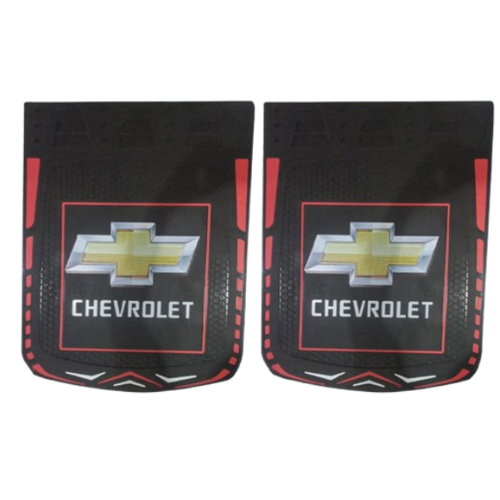 LODERA DE HULE CON RELIEVE P/CHEVROLET 24 X 30 NEGRO