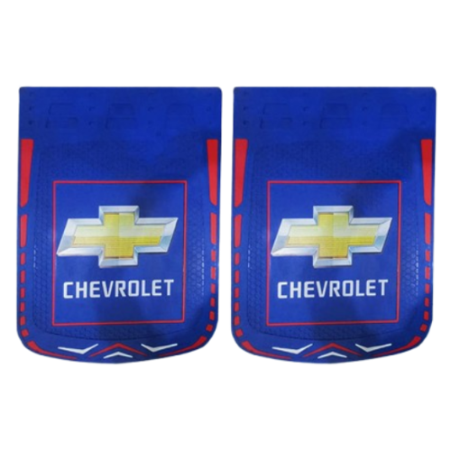 LODERA DE HULE CON RELIEVE P/CHEVROLET 24 X 30 AZUL