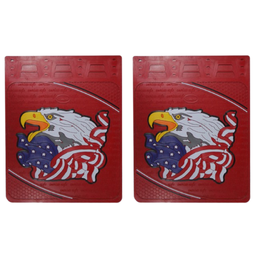 LODERA DE HULE AGUILA AMERICANA USA 24 X 30 ROJO