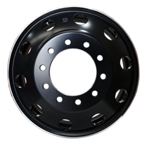 RIN DE ALUMINIO 10 CIRCULOS 24.5x8.25 UNIMOUNT 8000 LB MAQUINADO NEGRO