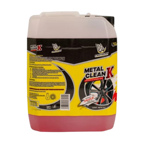 LIQUIDO LIMPIALUMINIO METAL KLEAN ROJO 5 LT