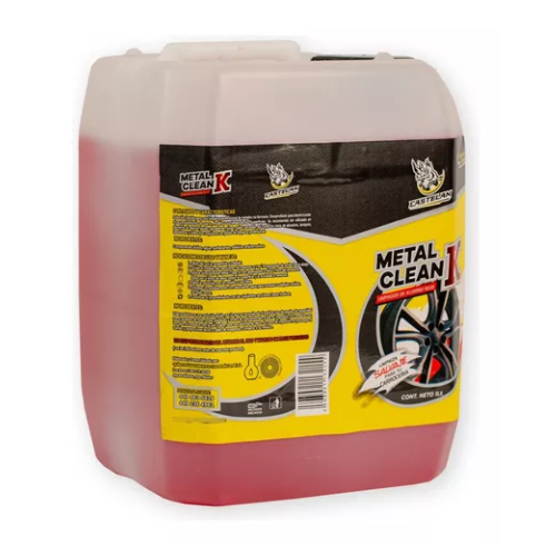 LIQUIDO LIMPIALUMINIO METAL KLEAN ROJO 5 LT