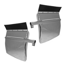 PAR DE SOQUETERAS P/KENWORTH MODERNO DE TUBO C/PEST AC INOX
