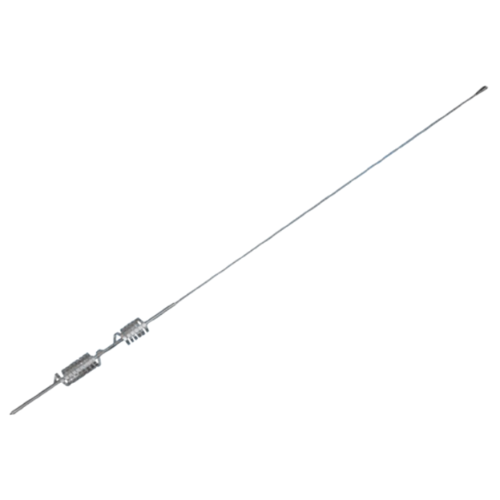 ANTENA TERMINATOR DOBLE BOBINA PLANA INOX