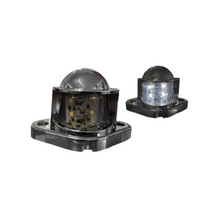 LUZ PARA PLACA ACERO-PLASTICO 4 LEDS BLANCO