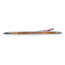 TIRA 24 LEDS BASE CROMADA ALTA/BAJA 17" MICA/LED AMBAR