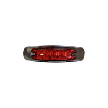 PLAFON T/ PETERBILT 10 LEDS C/BISEL CUARTO Y ESTROBO ROJO