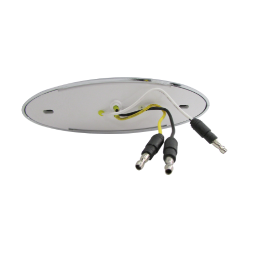 PLAFON DUAL 28 LEDS OVAL ROJO/AZUL