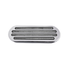 PLAFON 52 LEDS OVAL AMBAR MICA CRIST/TRANSP