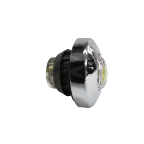 PLAFON DUAL 2 LEDS MINI OVAL AMBAR/BLANCO