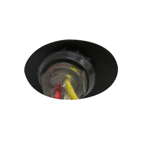 PLAFON DUAL 2 LEDS MINI OVAL AMBAR/BLANCO