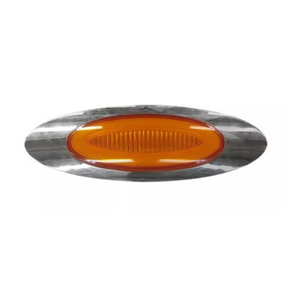 PLAFON 3 LEDS GEL MINI ALTA/BAJA Y ESTR OVAL AMBAR