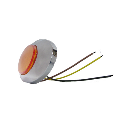 PLAFON 7 LEDS OVAL ESTR BASE CROM OVAL AMBAR