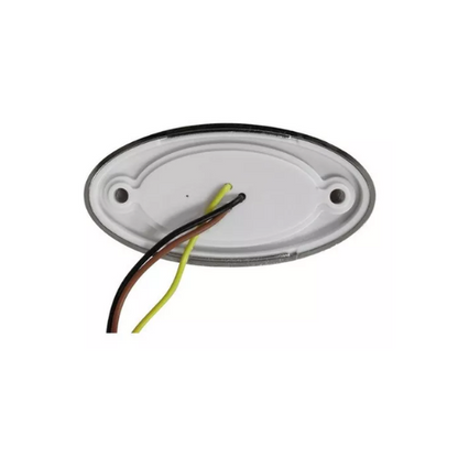 PLAFON 3 LEDS GEL MINI ALTA/BAJA Y ESTR OVAL AMBAR