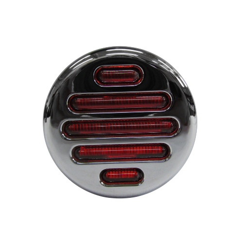 PLAFON 9 LEDS ROJO2PG REDONDO ROJ MICA ROJ
