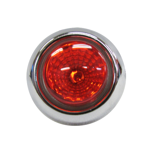 PLAFON 1 LED REDONDO MINI GIRO C/REFLECTOR ROJO