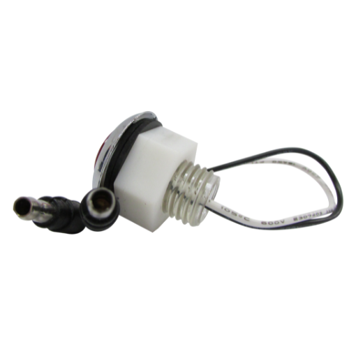 PLAFON 1 LED REDONDO MINI GIRO C/REFLECTOR ROJO
