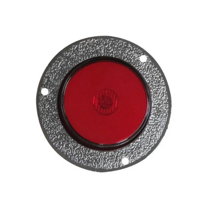 PLAFON 1 LED LUZ DE GEL FIJA Y ESTROBO 2" ROJO