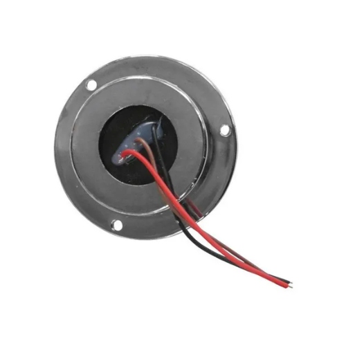 PLAFON 1 LED LUZ DE GEL FIJA Y ESTROBO 2" ROJO
