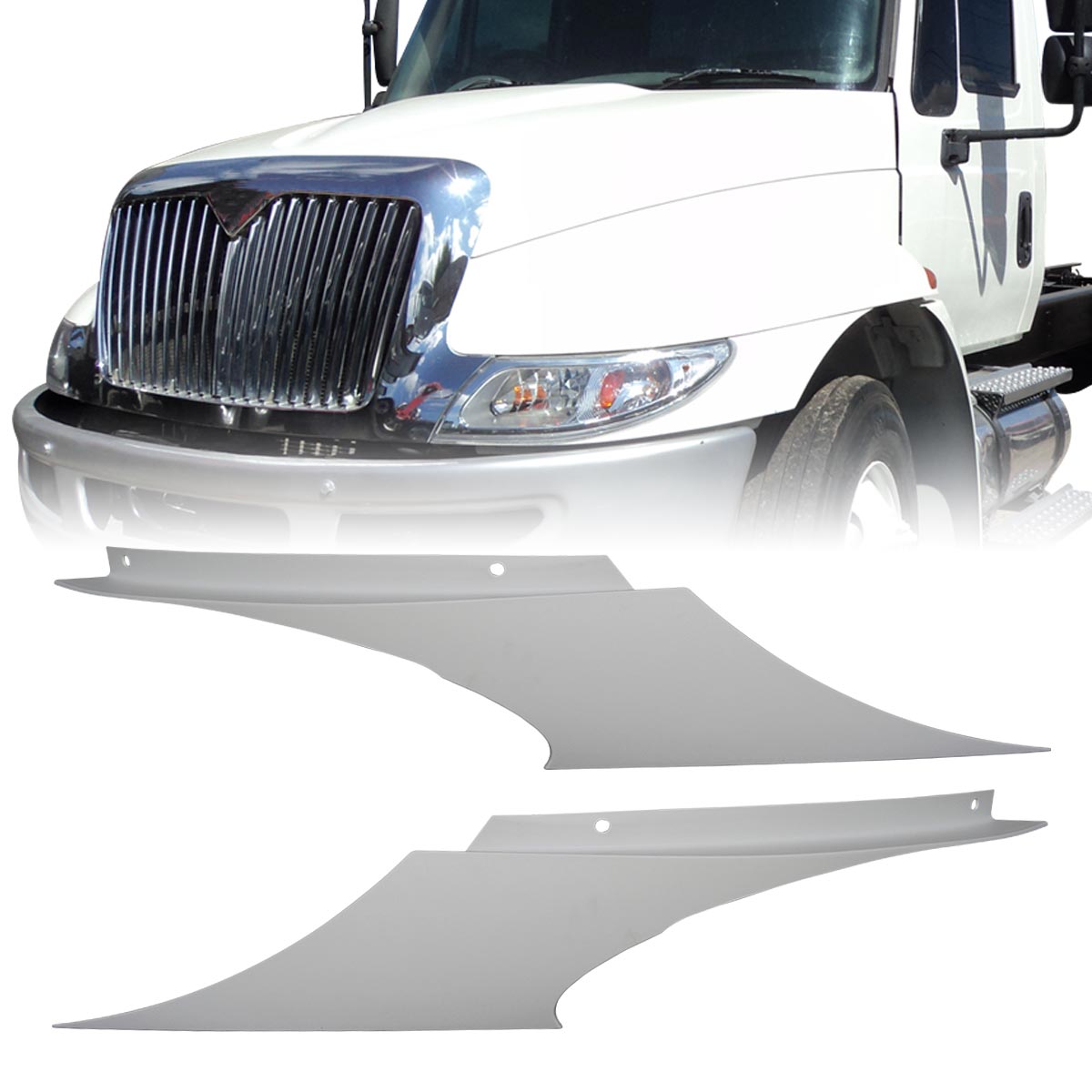 BIGOTE DE FARO PARA INTERNATIONAL 4300 L/DERECHO