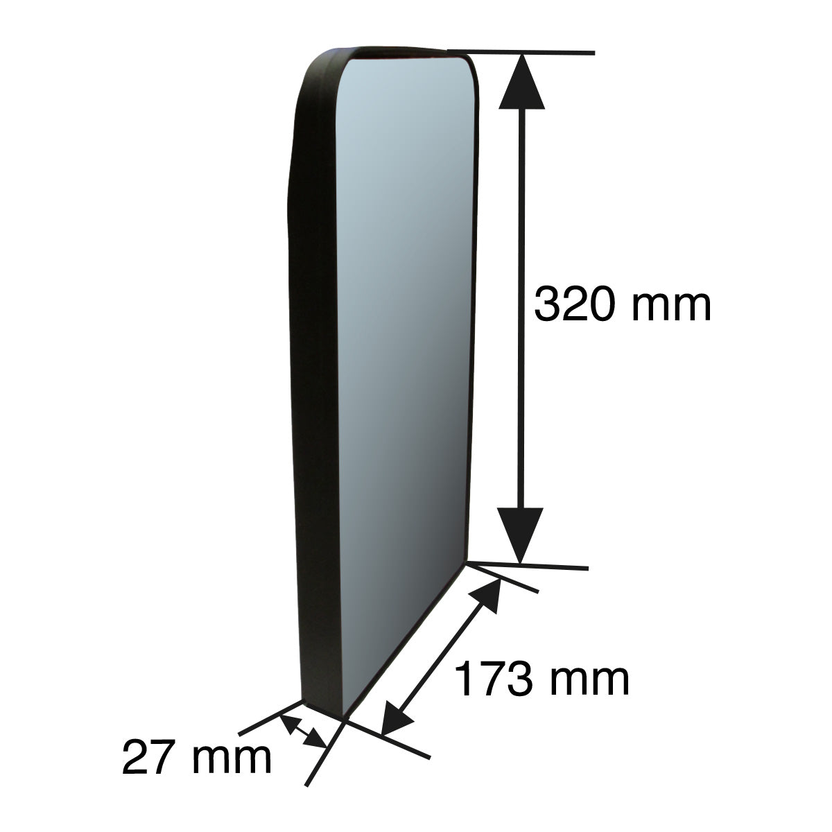 LUNA DE ESPEJO PARA FREIGHTLINER CASCADIA 125 2007-2018 C/DESEMP