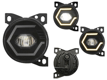 FARO NEBLINERO PARA KENWORTH T-660 LUZ LED C/OJO DE ANGEL DER