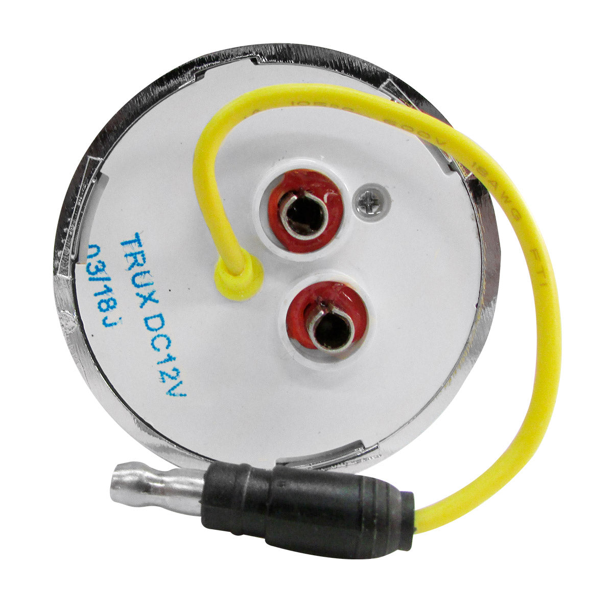 PLAFON DUAL 9 LEDS 2" REDONDO ROJ/BCO