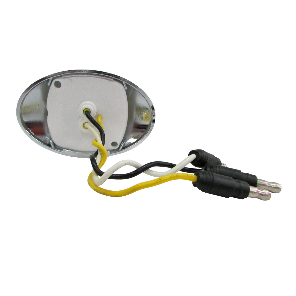 PLAFON DUAL 4 LEDS 3" AMBAR/BCO