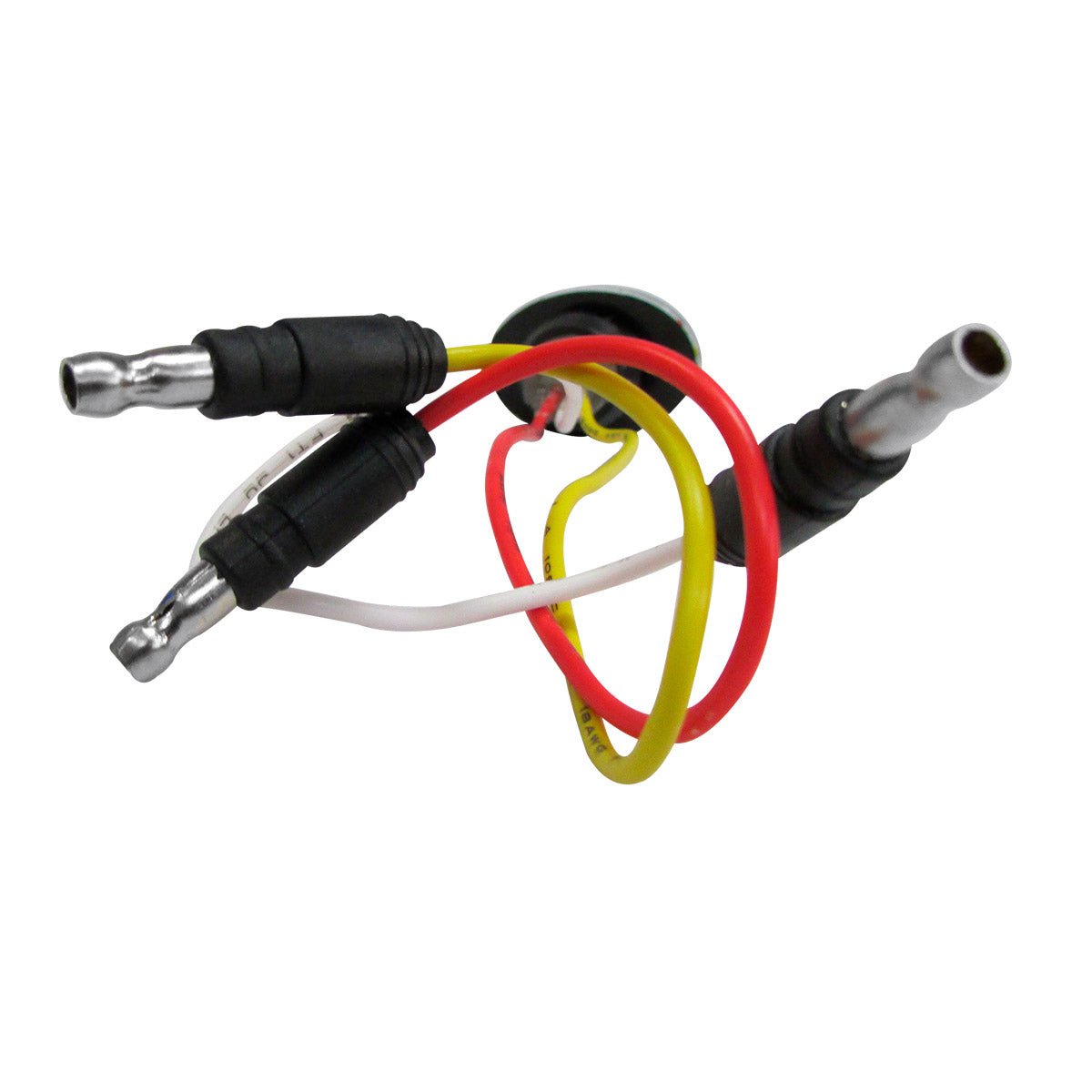 PLAFON DUAL 2 LEDS MINI OVAL AMBAR/BLANCO