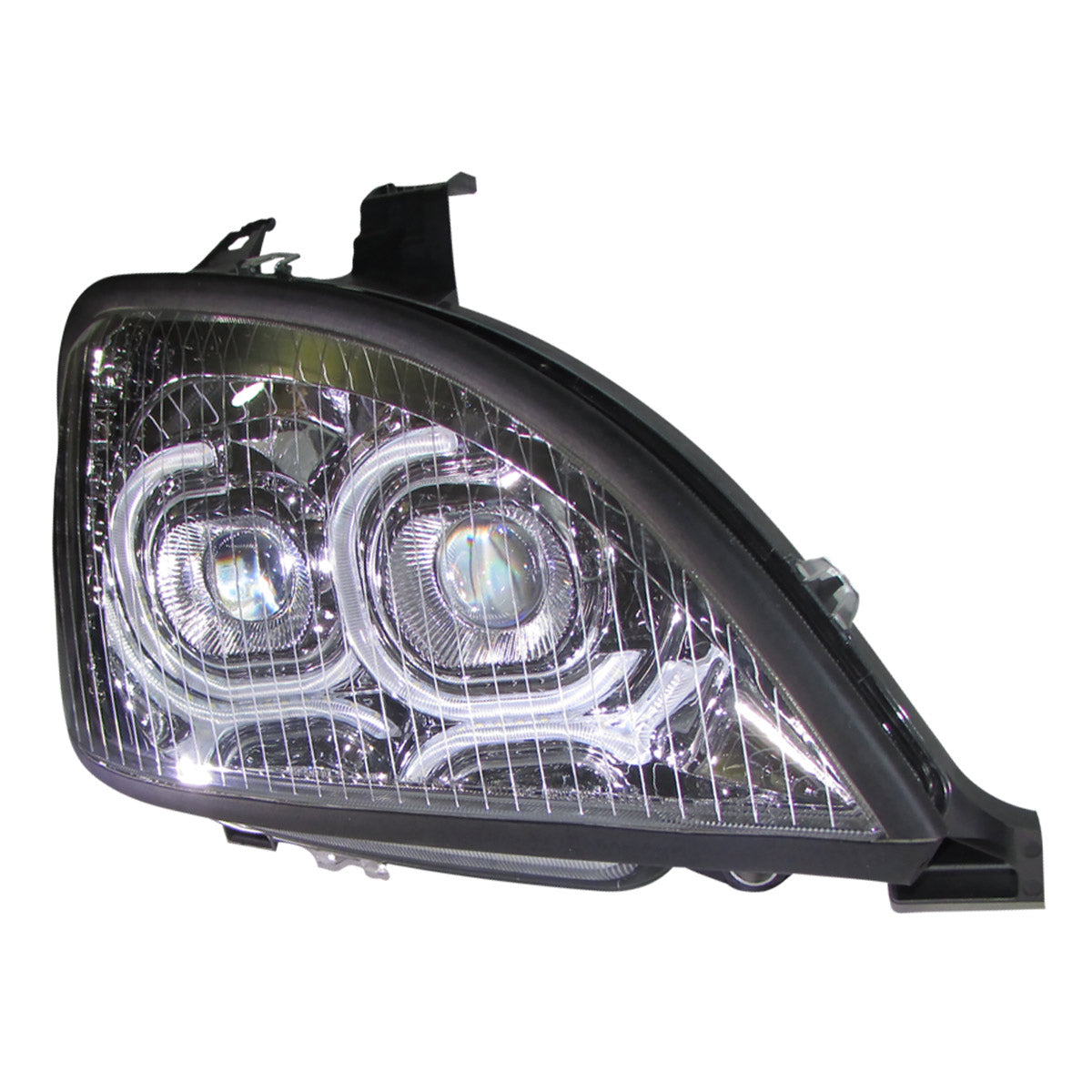 FARO DERECHO PARA FREIGHTLINER COLUMBIA 120 C/MICA LISA LUZ LED