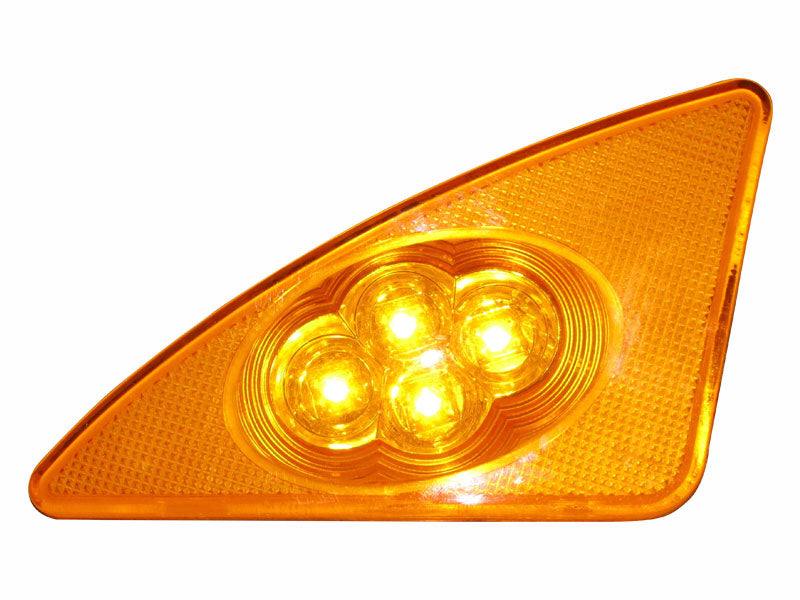 PLAFON DIRECCIONAL PARA KENWORTH T-660 4 LEDS AMBAR  LADO IZQ